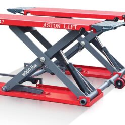 Aston® Mid-Rise Scissor Lift 8000lb 47" Electric Lock Release 220V ASL-MR8047